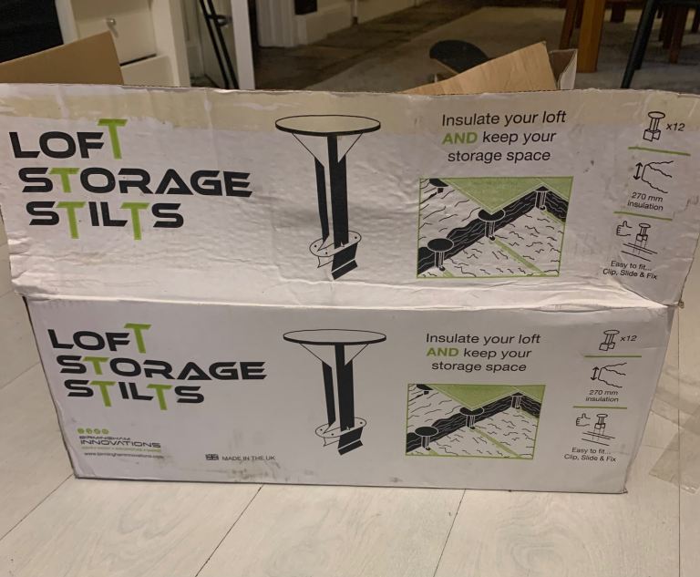 Loft stirage stilts
