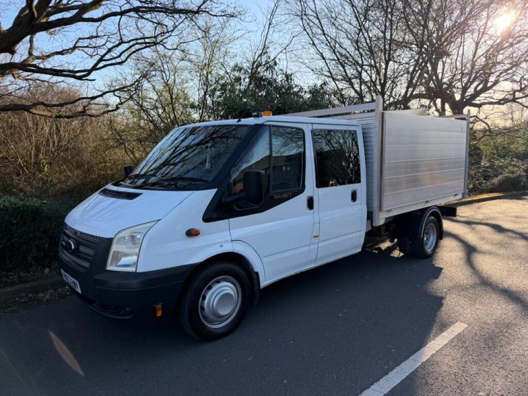 2013 Ford Transit DOUBLE CAB ARB ARBORIST TREE SURGEON TIPPER 1 COMPANY OWNER Tipper Diesel Manual