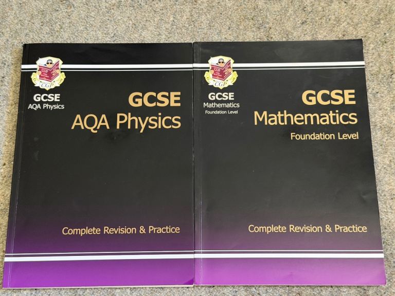 Maths physics and chemistry books
