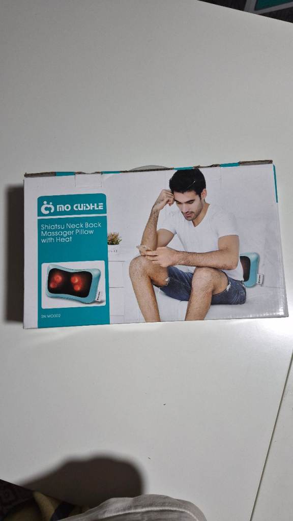 Mo Cuishle Shiatsu Deep Tissue Back Shoulder Neck Massager with Heat – BNIB