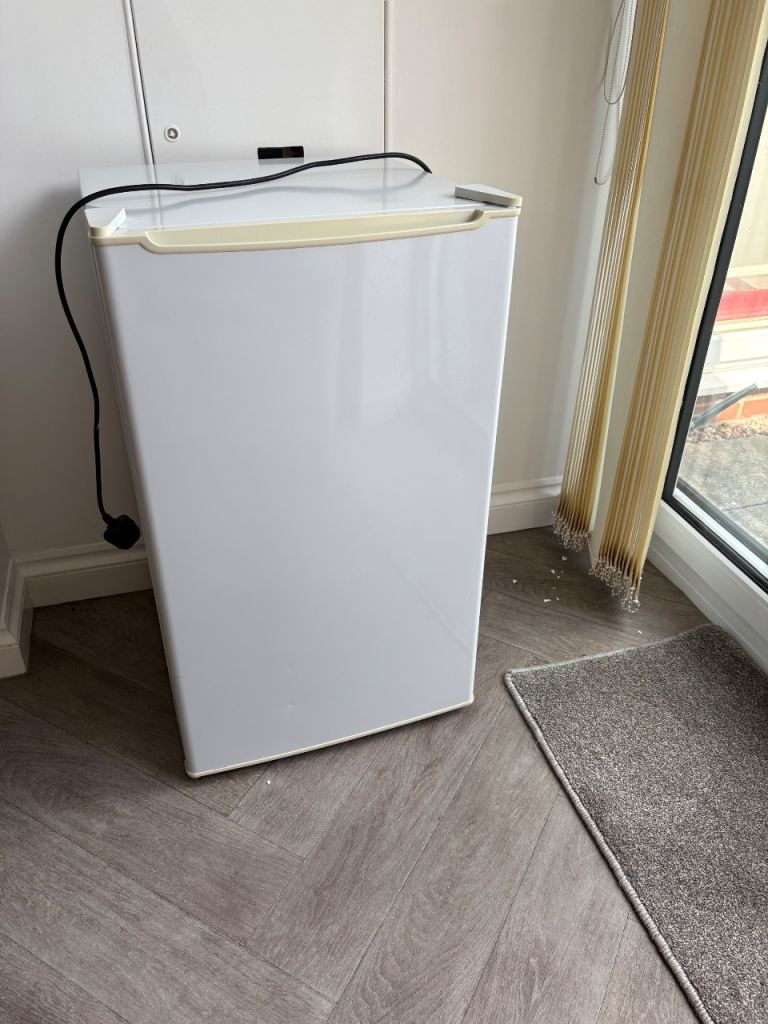 White Mini Fridge - Good Condition