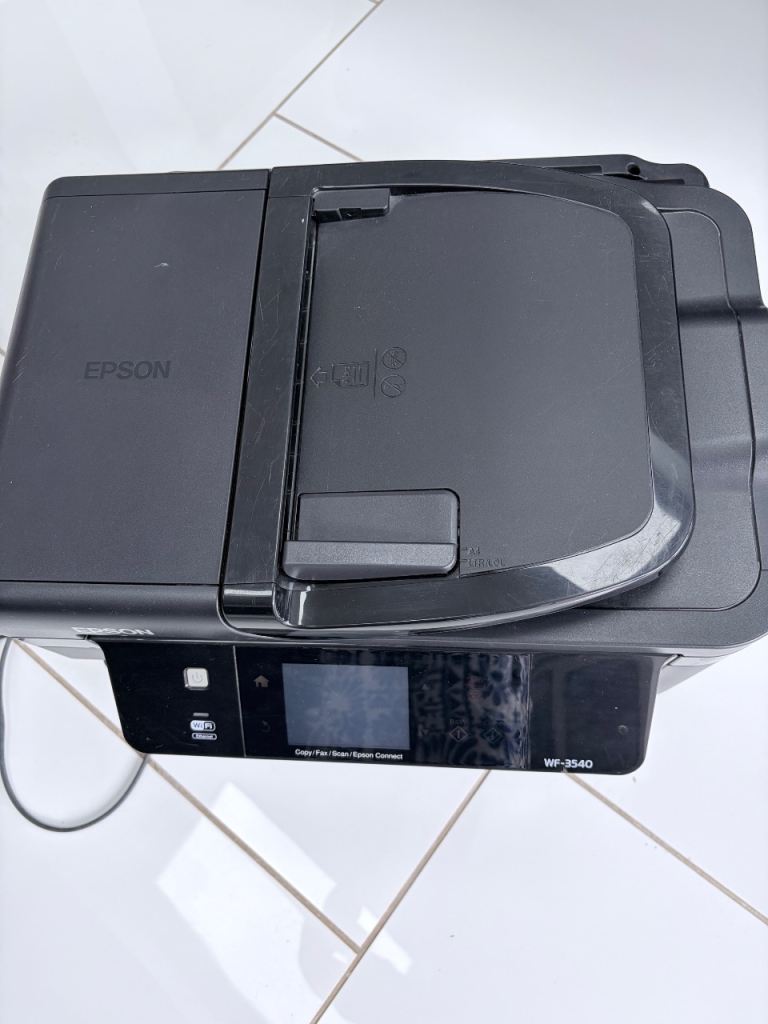 Epson WF-3540 All-in-One Printer, Scanner, Copier – Good Condition