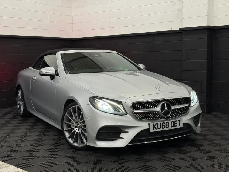 2018 68 MERCEDES BENZ E220d AMG LINE PREMIUM CONVERTIBLE AUTOMATIC 194BHP