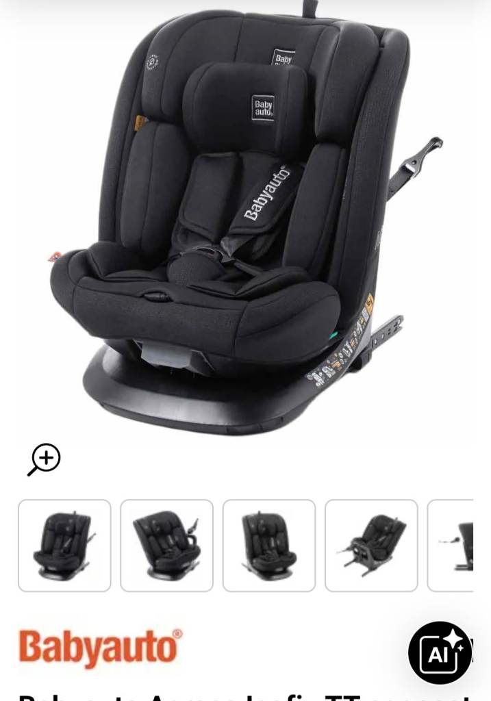 Practically Brand New - Safe System Pushchair with BabyAuto Car Seat. 