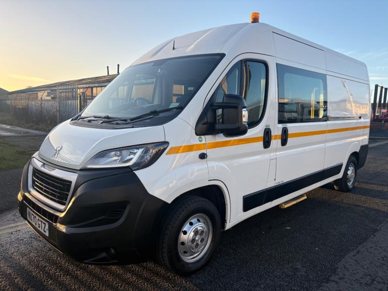 2020 Peugeot Boxer 2.2 BlueHDi H2 S Van 140ps Mess unit welfare van & Toilet PANEL VAN Diesel Manual