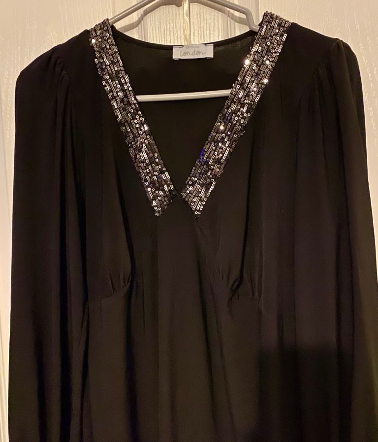Black glitter tunic 18