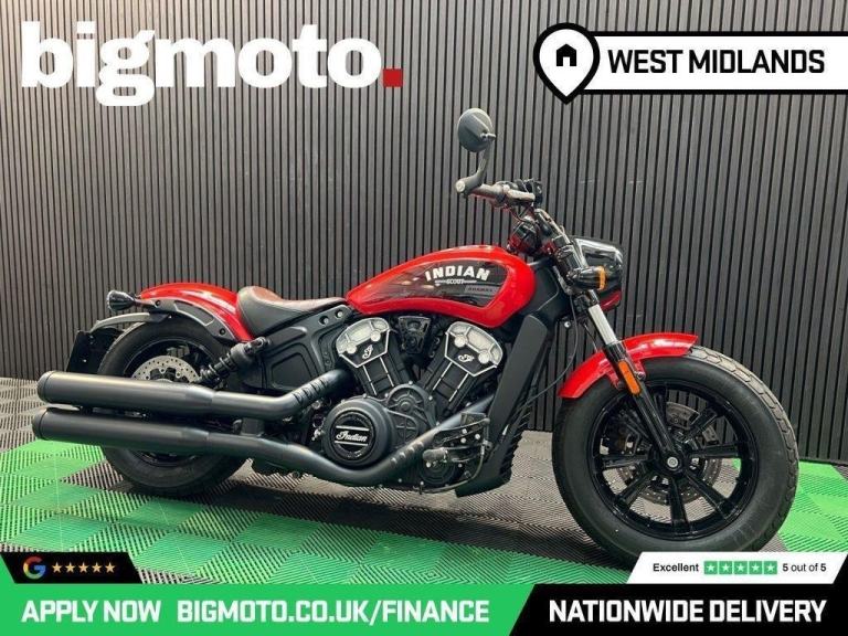 2022 22 INDIAN SCOUT BOBBER FINANCE SPECIALISTS APPLY NOW