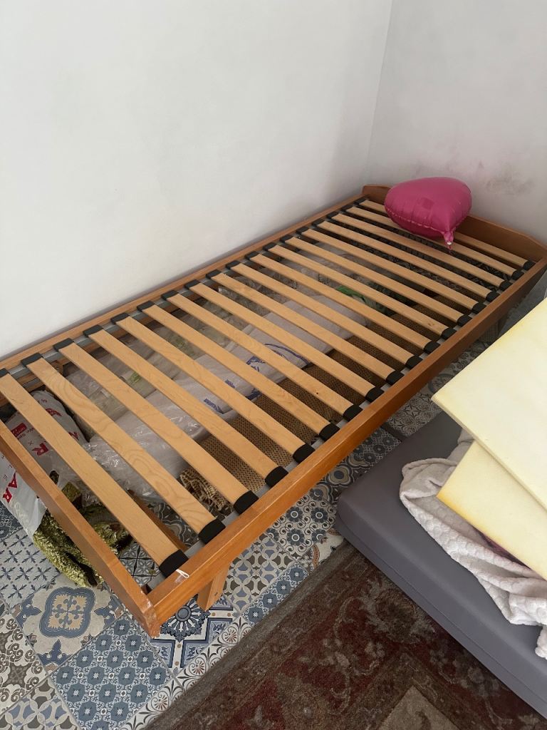 Mid century modern/ Japanese single bed