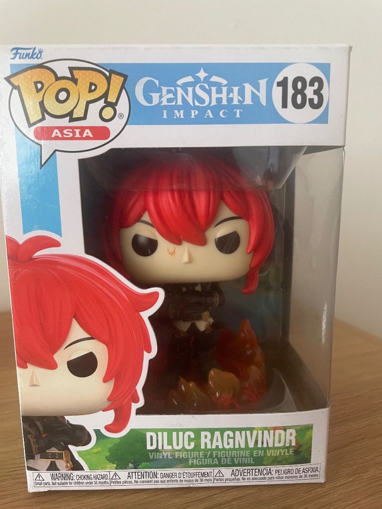 Funko Pop! Diluc Ragnvindr - NEW