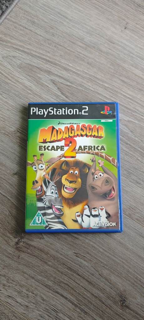 Madagascar Escape 2 Africa PS2 Game 