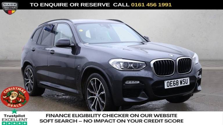 2019 BMW X3 2.0 20d M Sport SUV 5dr Diesel Auto xDrive Euro 6 (s/s) (190 ps) Diesel Automatic