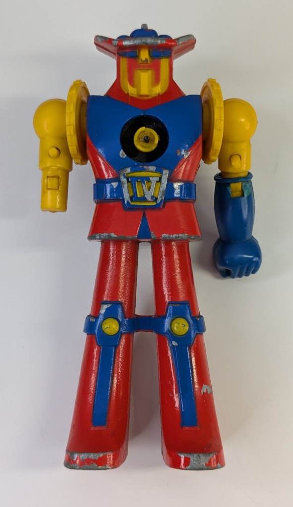 Astro Robot IV Boss Palder Shogun Warriors KO Hong Kong Vintage Diecast Toy see 8 images signs