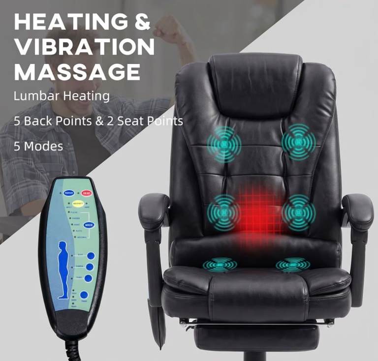 Office Chair BNIB massage/heating function