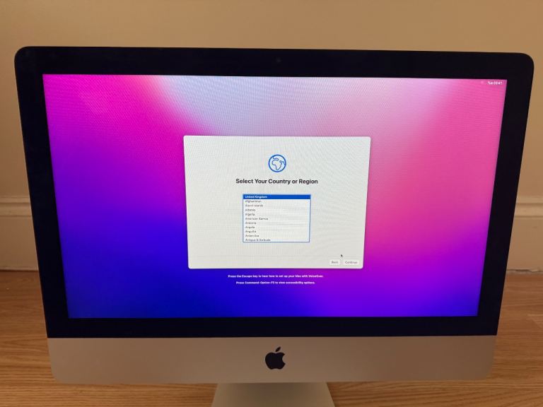 Apple iMac (Retina 4k, late 2015, 21.5 inch)