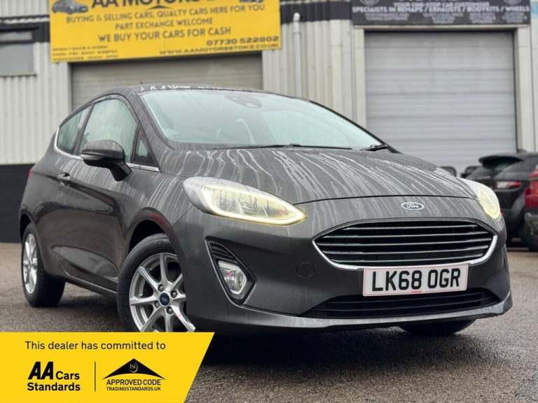 2018 Ford Fiesta 1.0T EcoBoost Zetec Euro 6 (s/s) 3dr HATCHBACK Petrol Manual