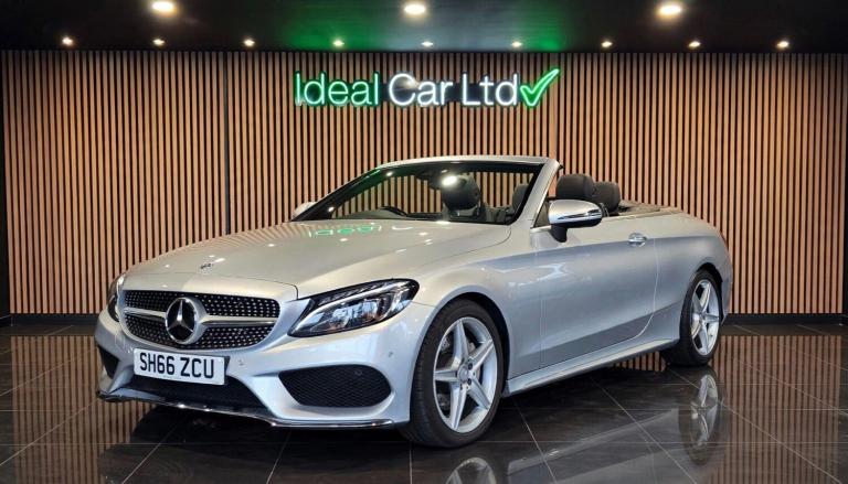2016 Mercedes-Benz C Class 2.1 C220d AMG Line Cabriolet G-Tronic+ Euro 6 (s/s) 2dr CONVERTIBLE Di...