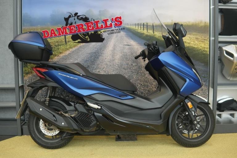 2024 HONDA NSS125 FORZA BLUE MOTORCYCLE SCOOTER