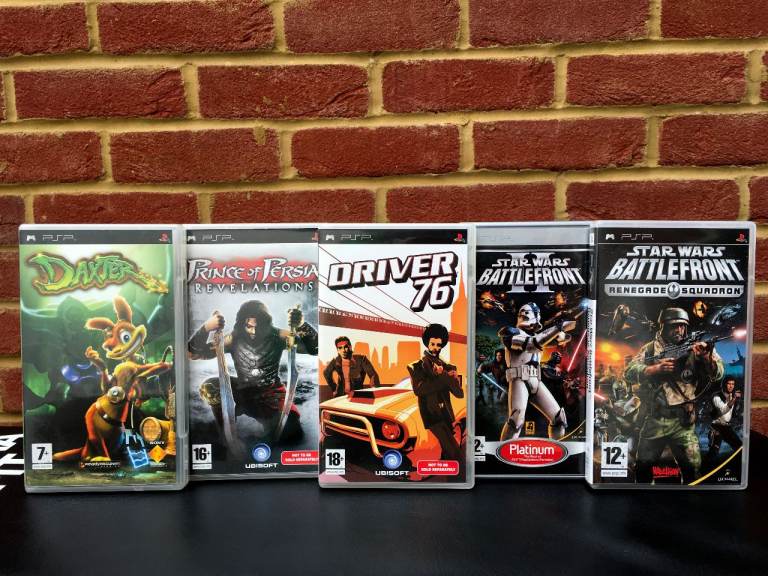 Sony Playstation PSP Game Bundle