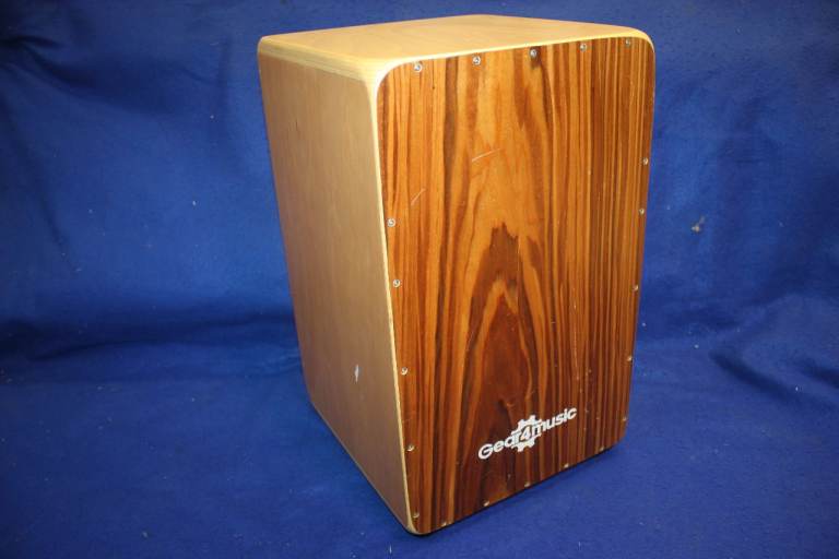 Gear 4 Music Full Size Wooden Cajon + Carry Case ~ £55 ono