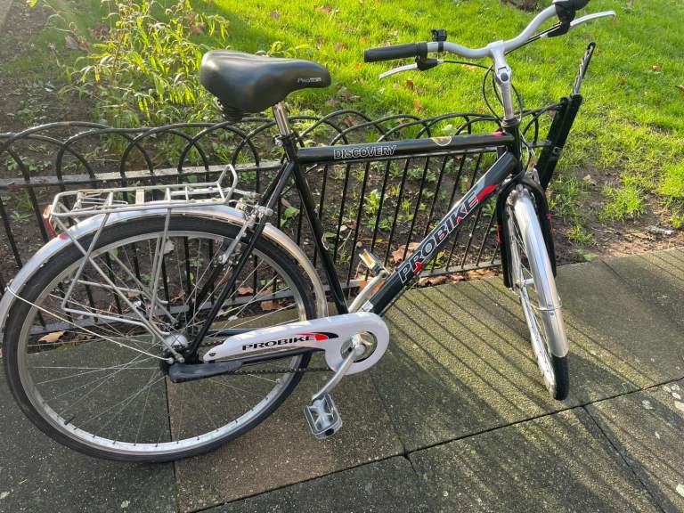 Lovely Adult Hybrid Probike Discovery bike Dutch style 3 Speed Large frame fully functional 