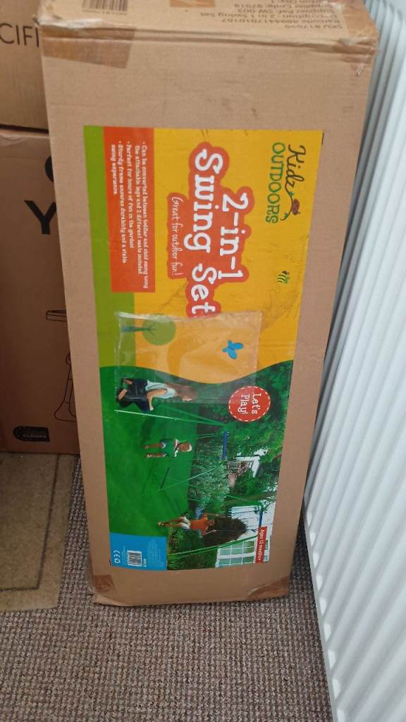 Kids 2 in 1 Garden swing - Toddler or Convert To child brand new