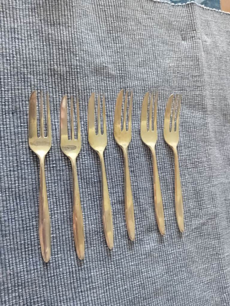 Vintage Pastry Forks