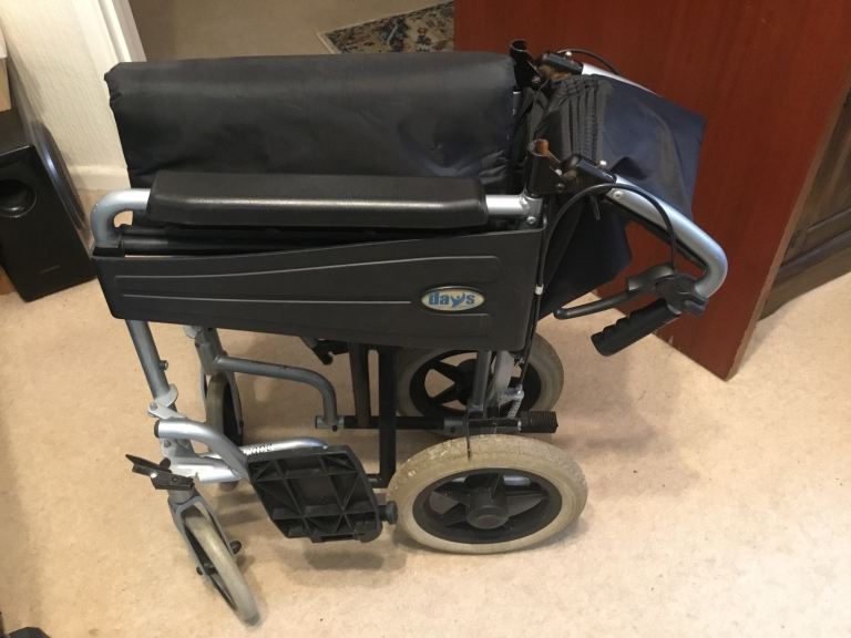 Wheelchair folding wheelchair 
