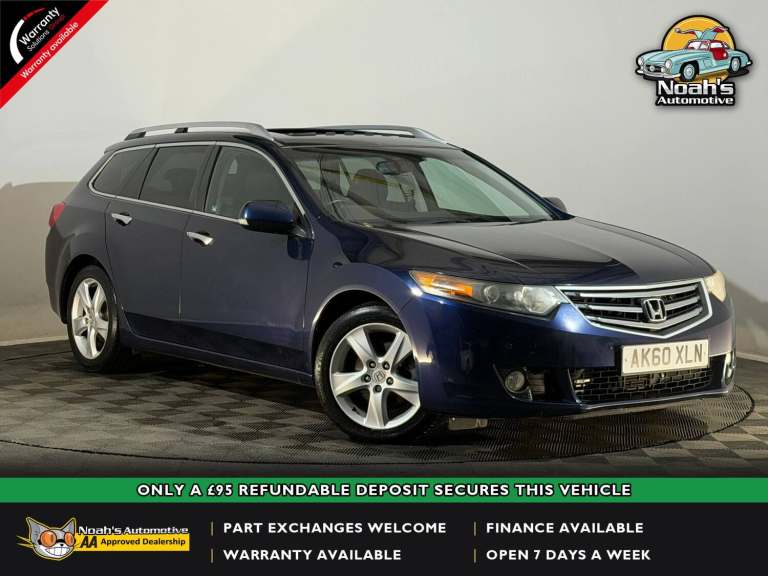 2011 HONDA ACCORD EX I-DTEC 2.2 DIESEL AUTOMATIC ESTATE 150 BHP SERVICE HISTORY