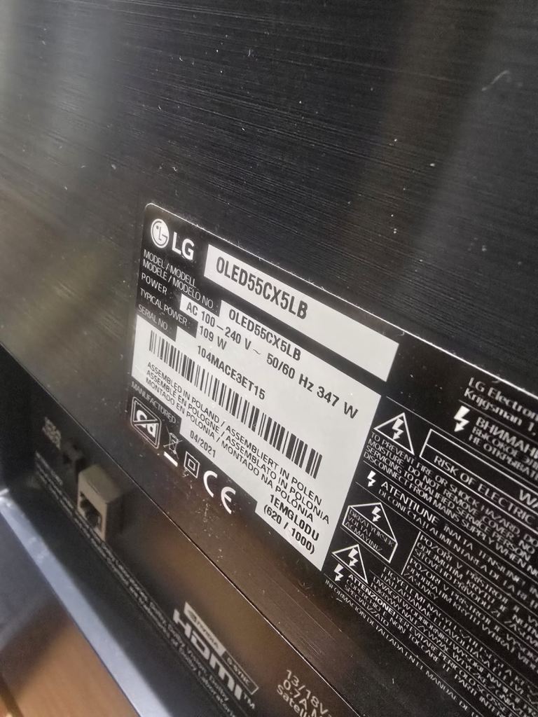 55 LG  SMART OLED TV 