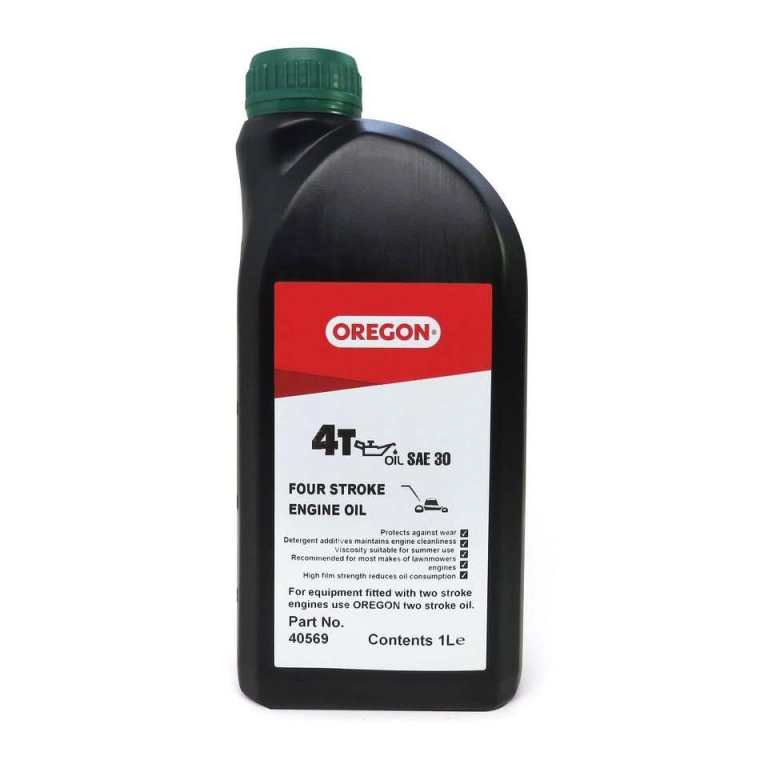 40569 Oregon SAE30 Horticultural Engine Oil 1 Litre 4 Stroke Synthetic Motor