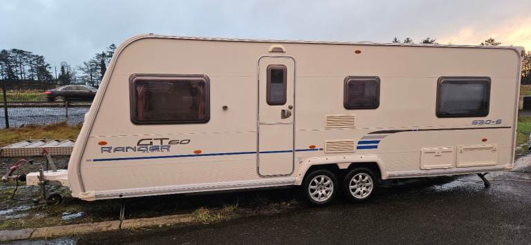 💥 2009 Bailey gt65 6 berth fixed bed 💥