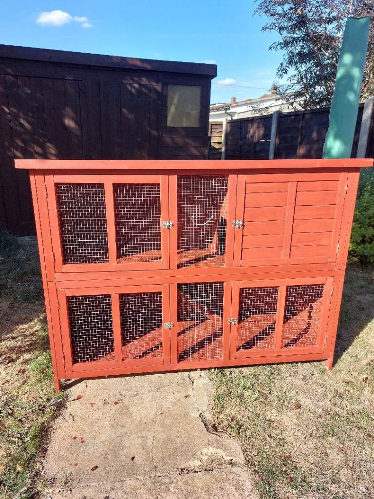 Guinea pig or rabbit hutch