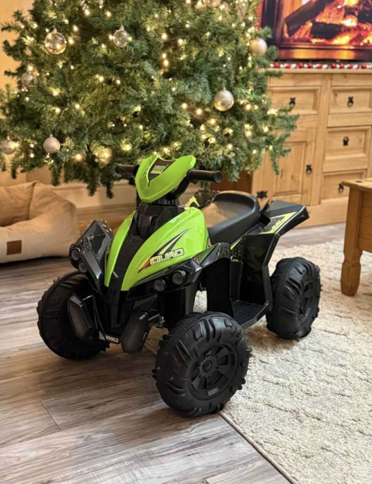 Kids ride on electric quad