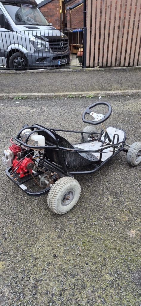 50cc kids two stroke petrol go kart 