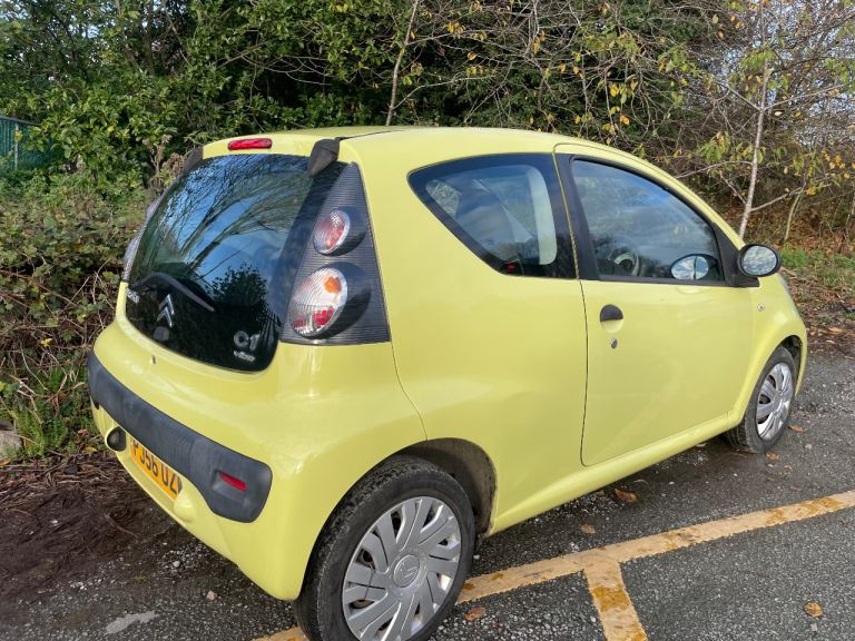 CITROEN C1 1.0 VIBE 56 REG YELLOW 3 DOOR GENUINE 65296 MOT JULY 9TH 2026 TAX £20 LOW INSURANCE