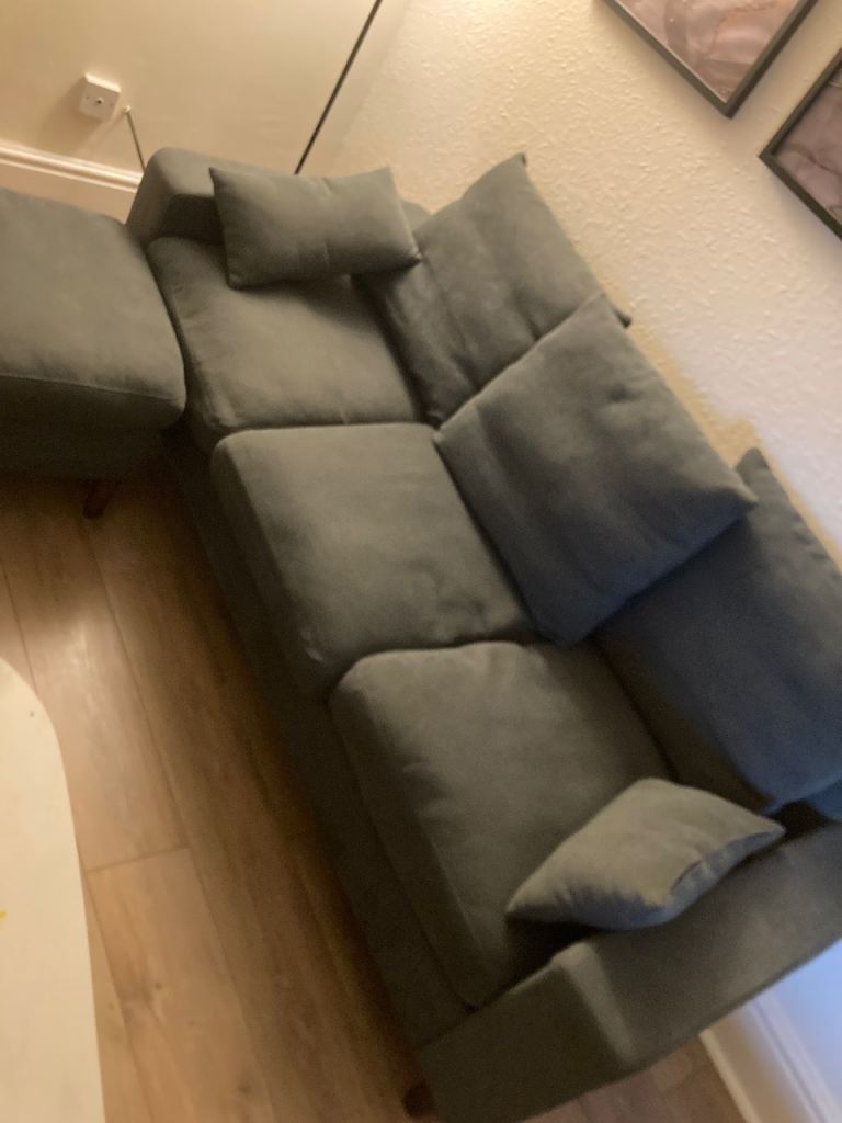 3 Seaters Sofa + Stool 