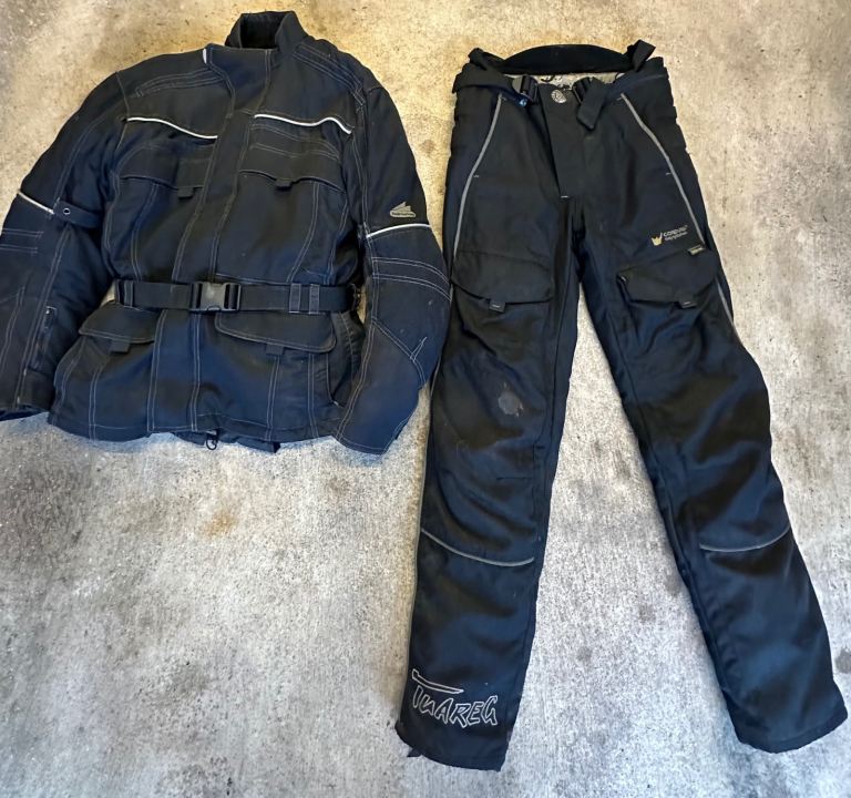 Hein Gericke 2pc Cordura/Sheltex Jacket and Tuareg Trousers, both Medium