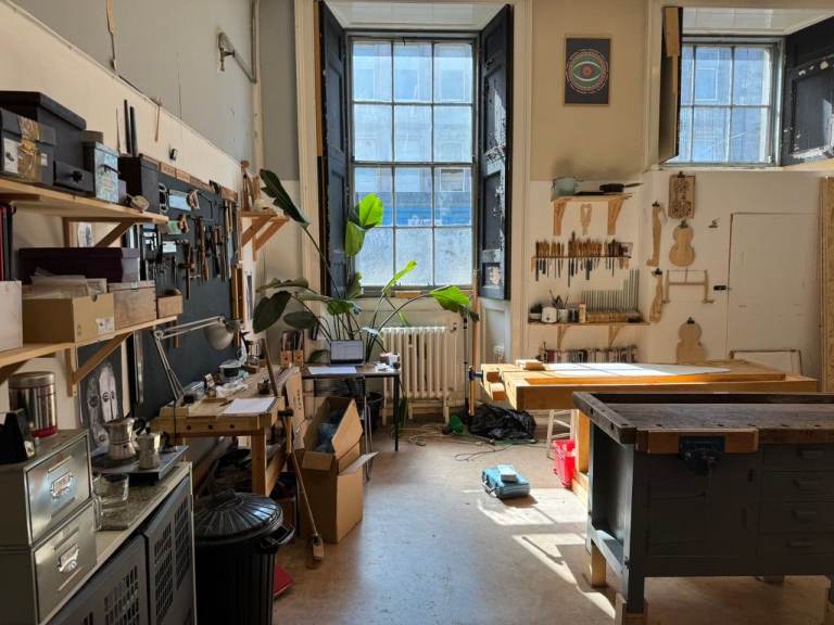 Art Studio / Workshop available to rent in Leith, Edinburgh.