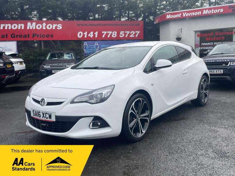 2016 Vauxhall Astra GTC 1.4T 16V Limited Edition 3dr HATCHBACK PETROL Manual