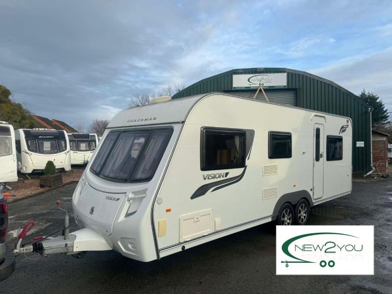 2011 Coachman Vision 655/6 TWIN AXLE 6 Berth Caravan - STOCK H003