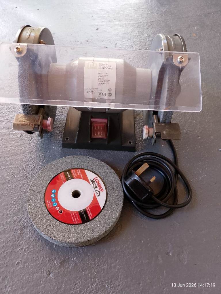 6" bench Grinder 240v