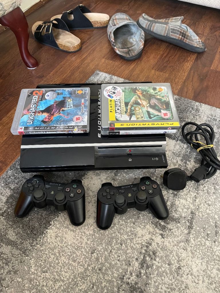 PS3 with games 