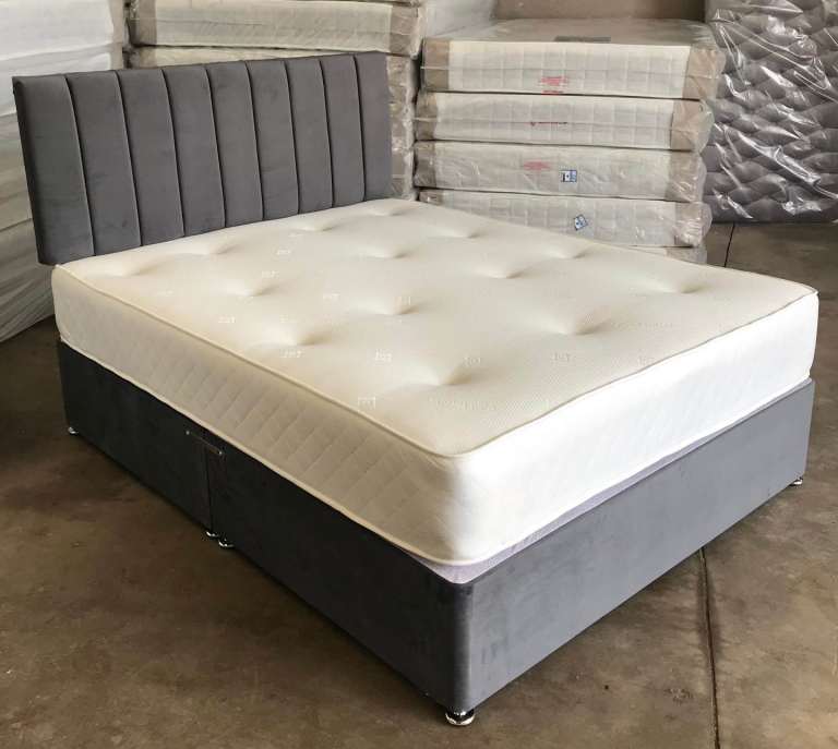 Premium 4ft Small Double Bed Set & Mattress 📞 Lowest Price & Fast UK Delivery