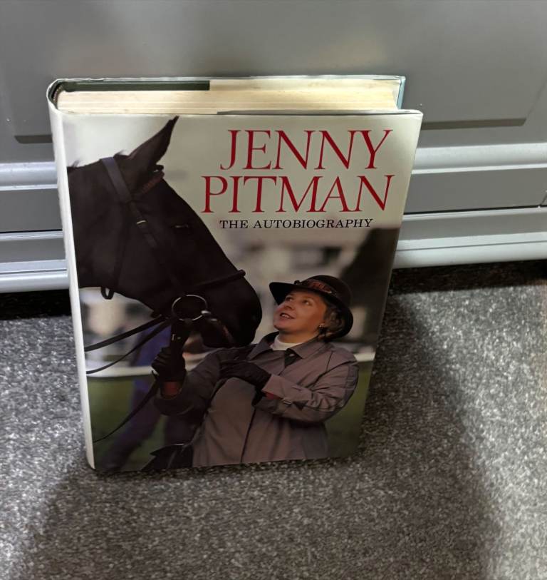 image for IDEAL CHRISTMAS PRESENT FOR A LOVER OF HORSE RACING - AUTOBIOGRAPHY OF JENNY PITMAN