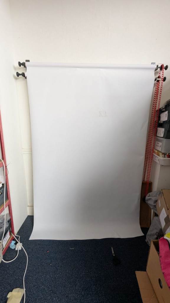 Pair Neewer Pro Photography Retractable Backdrop Screens / Retractable 