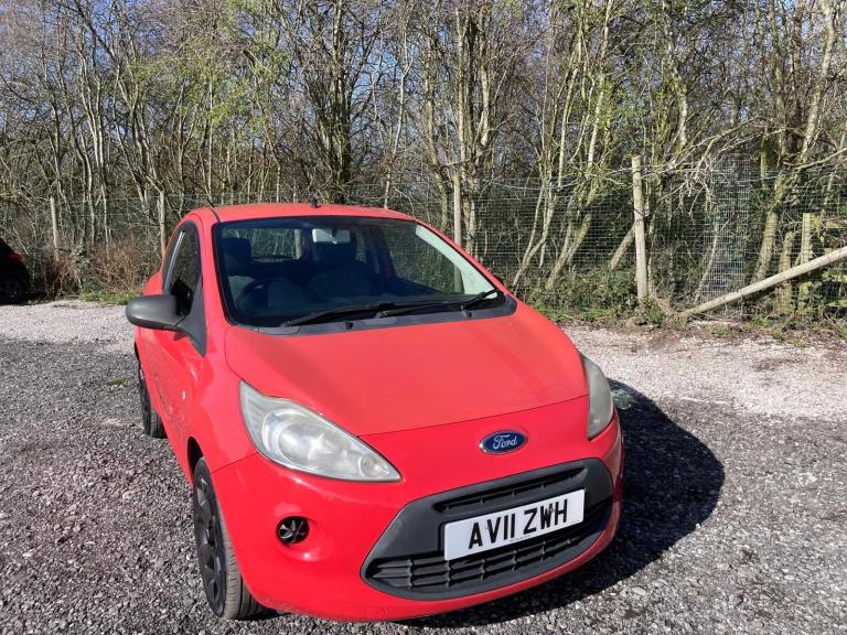 FORD KA 1.2 STUDIO S/S 11 REG RED 3 DOOR MOT SEPTEMBER 2ND 2026 TAX £35 LOW INSURANCE 50+MPG 