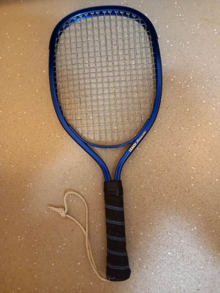 PRICE CUT £30 WAS £45 Ladies Squash Racket By Leach, Princess Model As New Condition  
