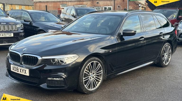 2018 BMW 5 Series 2.0 520i M Sport Touring 5dr Petrol Auto Euro 6 (s/s) (184 ps) ESTATE Petrol Au...