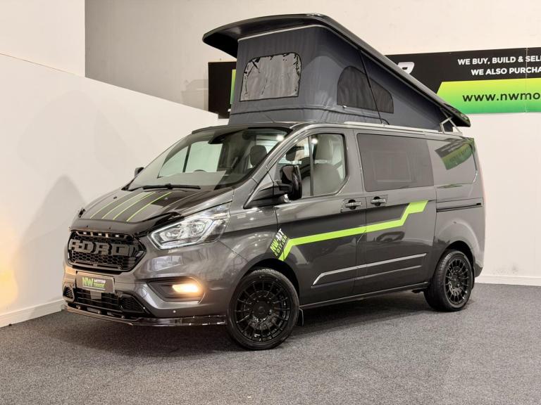 2019 Ford Transit Custom Camper Van Conversion 4 berth with 2.0 Diesel Limited Camper Van With Po...