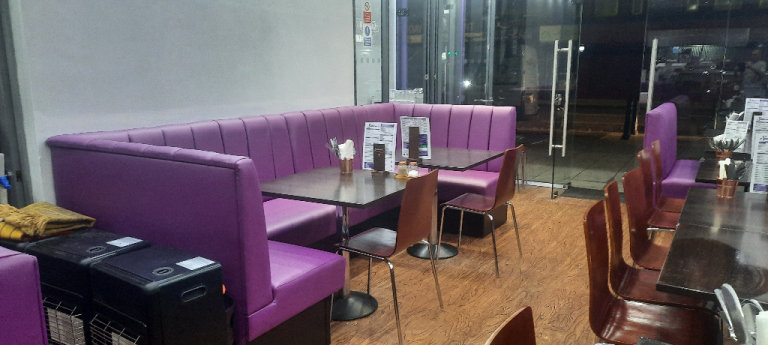 Bespoke corner sofa dining restaurants pub clubs
